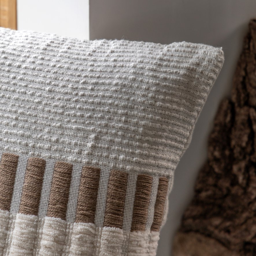 Gallery Direct Cushions - Longshaw Woven Natural