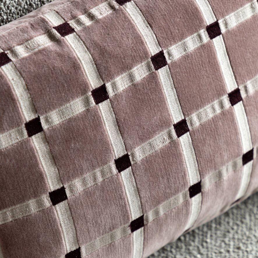 Gallery Direct Cushions - Sana Velvet (Mauve)
