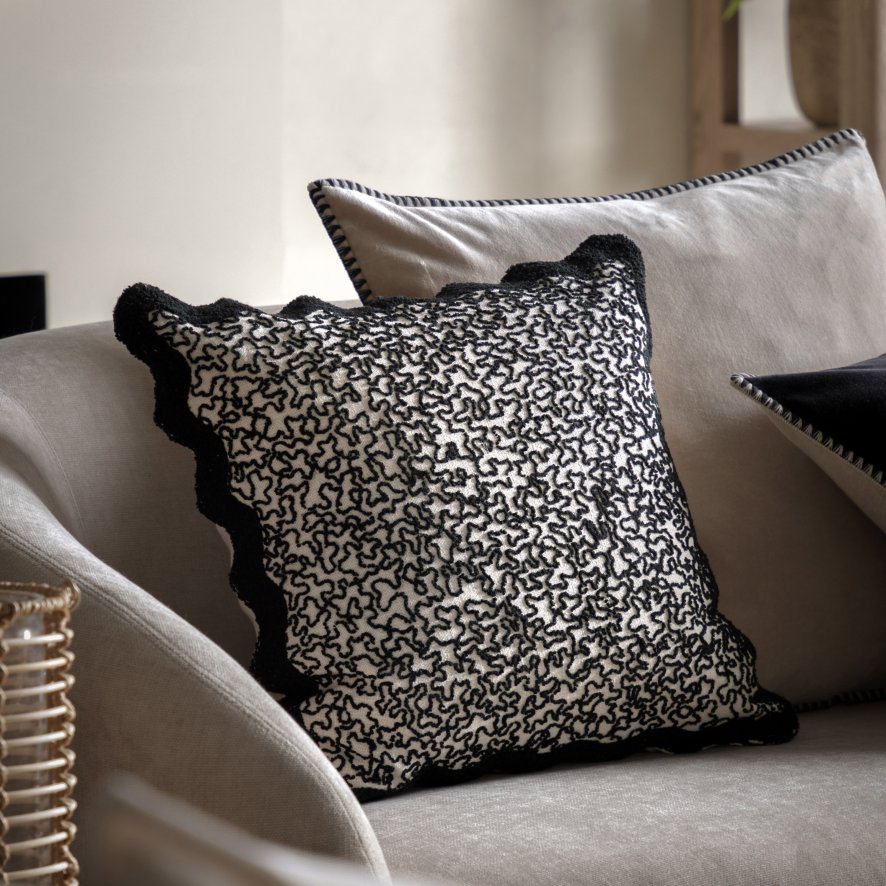 Gallery Direct Cushions - Tabor Black