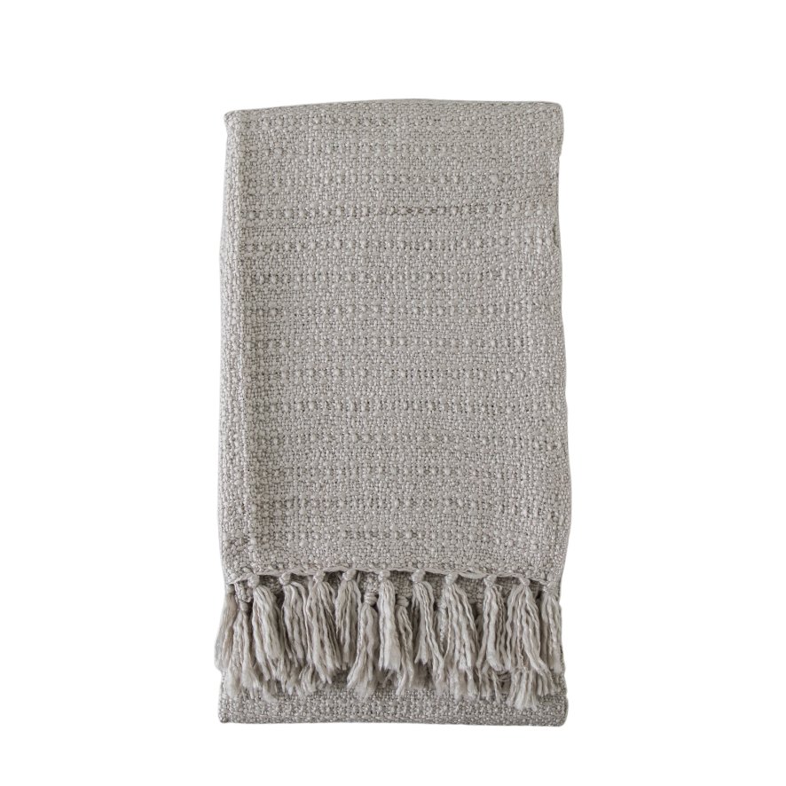 Gallery Direct Throws - Acrylic Textured Natural