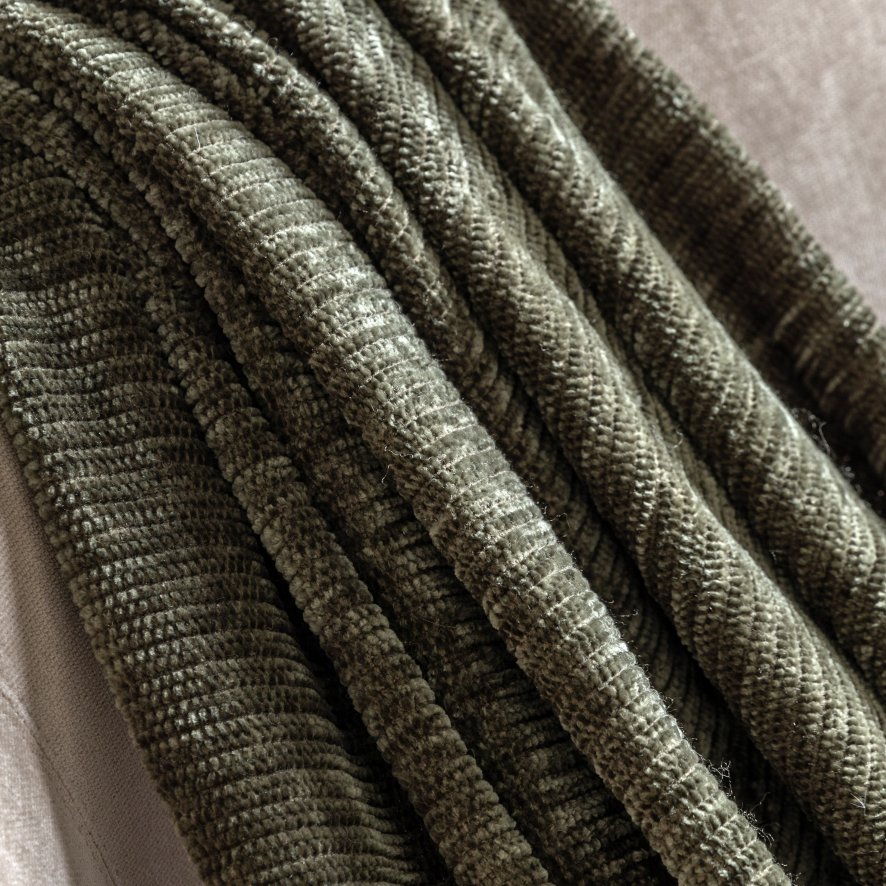 Gallery Direct Throws - Willow Chenille (Khaki)