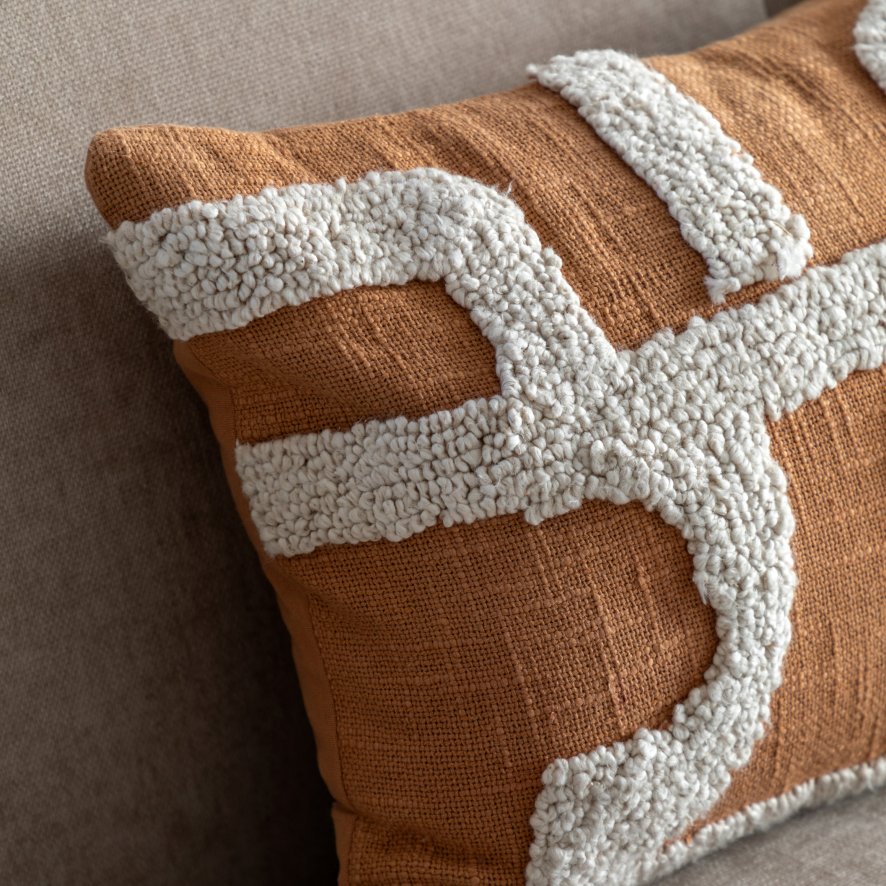 Gallery Direct Cushions - Kalho Embroidered (Apricot)
