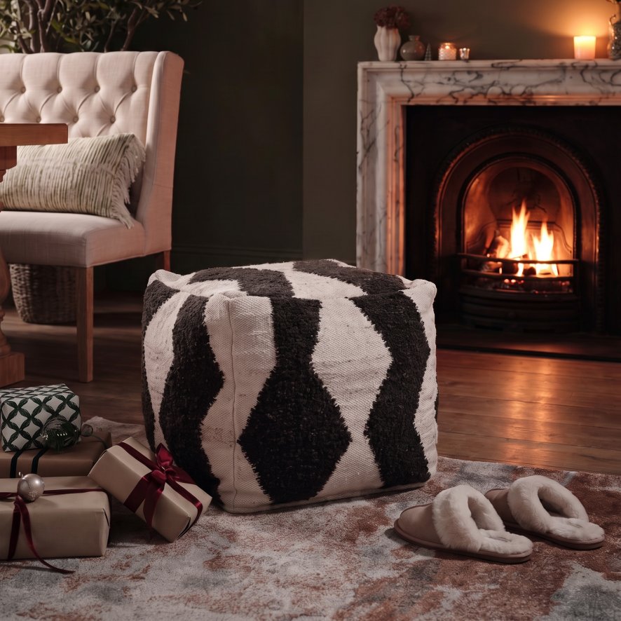 Gallery Direct Cushions - Visby Mono Pouffe