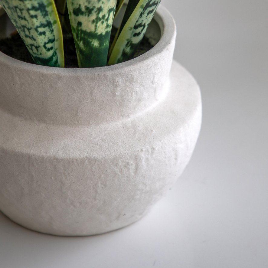 Gallery Direct Faux Plants - Faux Snake Plant in Ceramic Pot