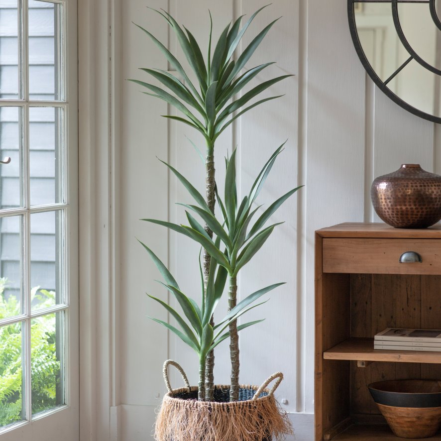 Gallery Direct Faux Plants - Yucca Tree w/3 Heads 600x