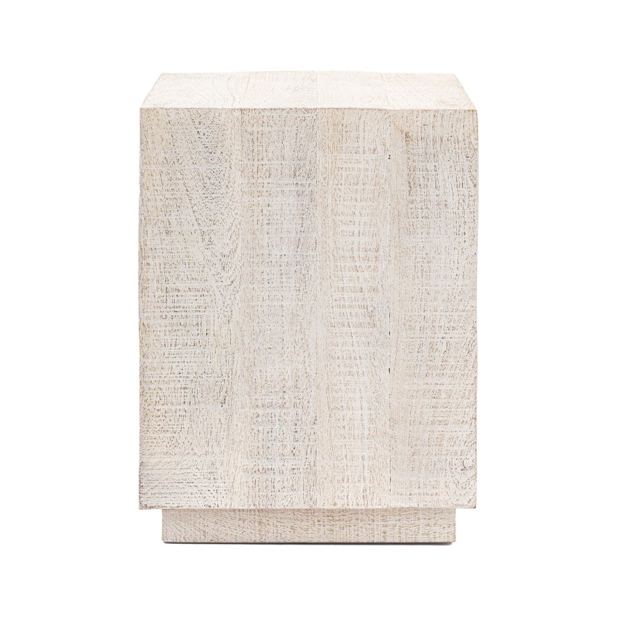 Gallery Direct Iowa - Side Table Whitewash