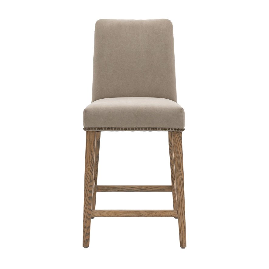 Gallery Direct Rex - Bar Stool Cement (2pk)