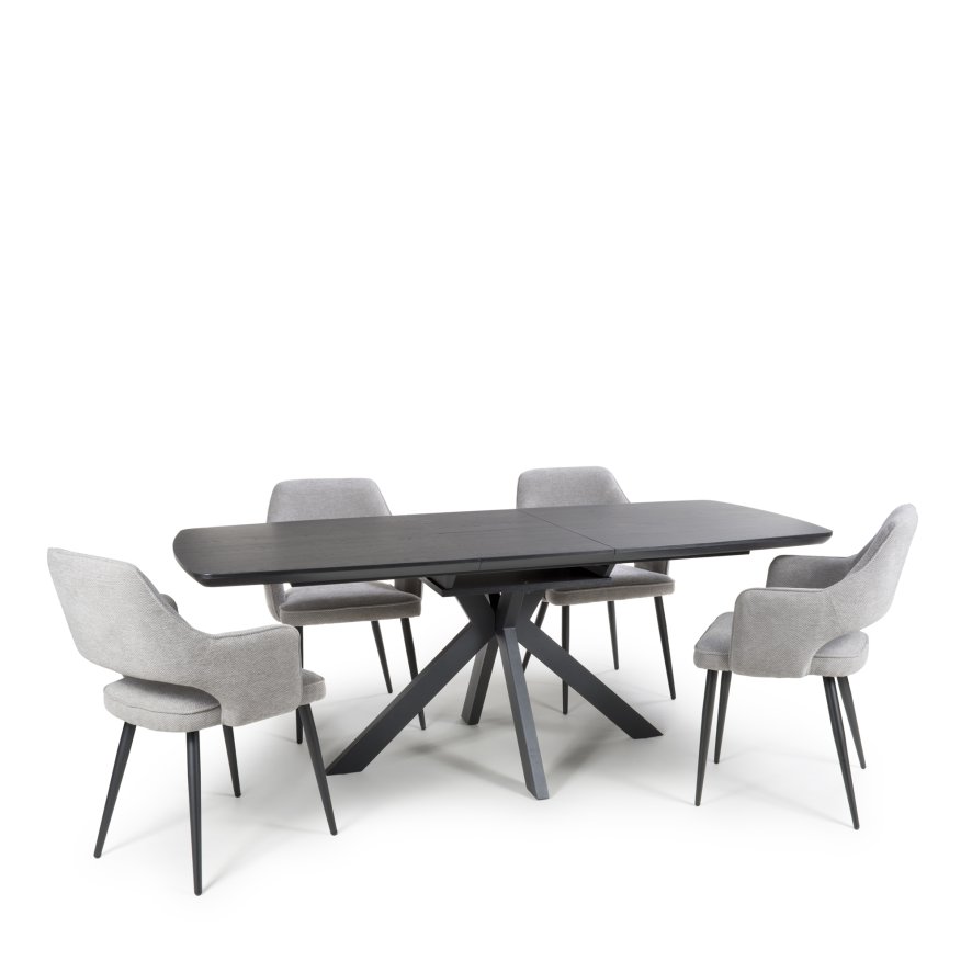 Ted - Dining Chair (Pewter)