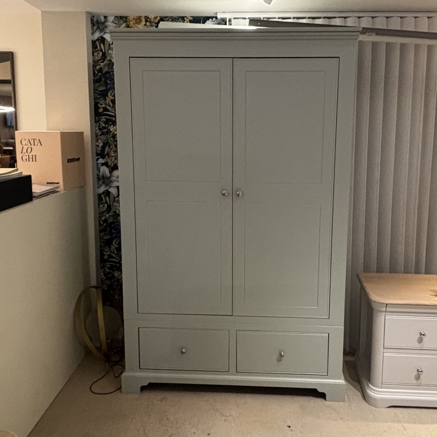 Hambledon Bedroom - Large Wardrobe with 2 Doors and 2 Drawers