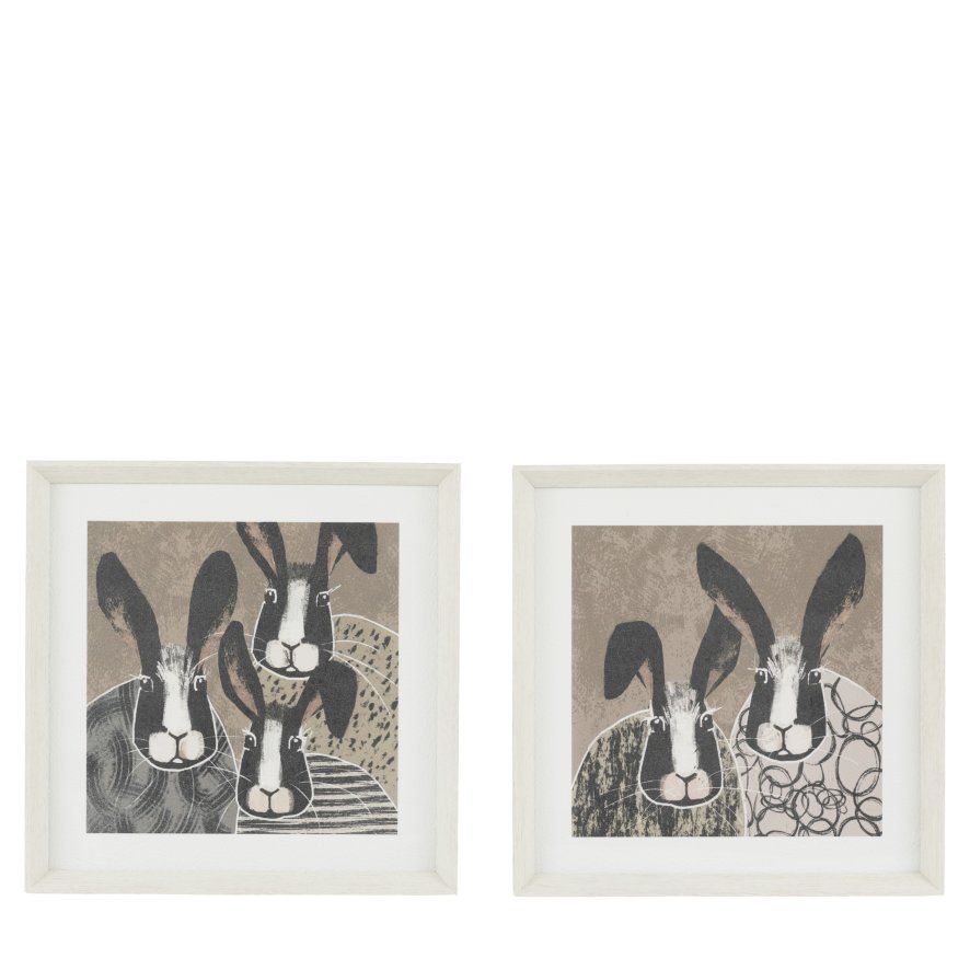 Gallery Direct Animal Antics II - Framed Art Set of 2