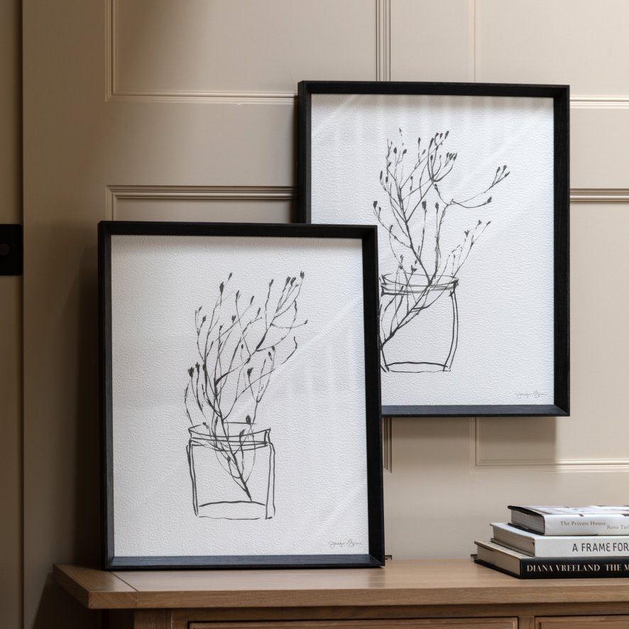 Gallery Direct Delicate Nature - Framed Art Set of 2