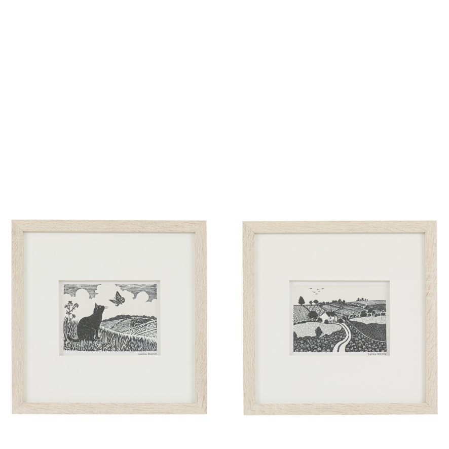 Gallery Direct Rural Studies II - Framed Art Set of 2