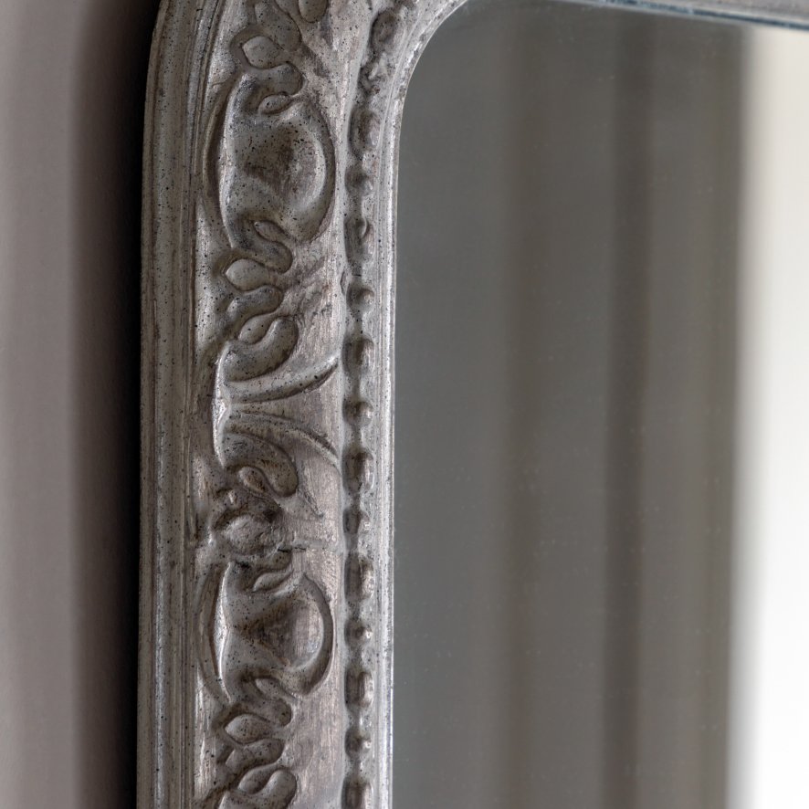 Gallery Direct Mirrors - Romana Arch Mirror Grey