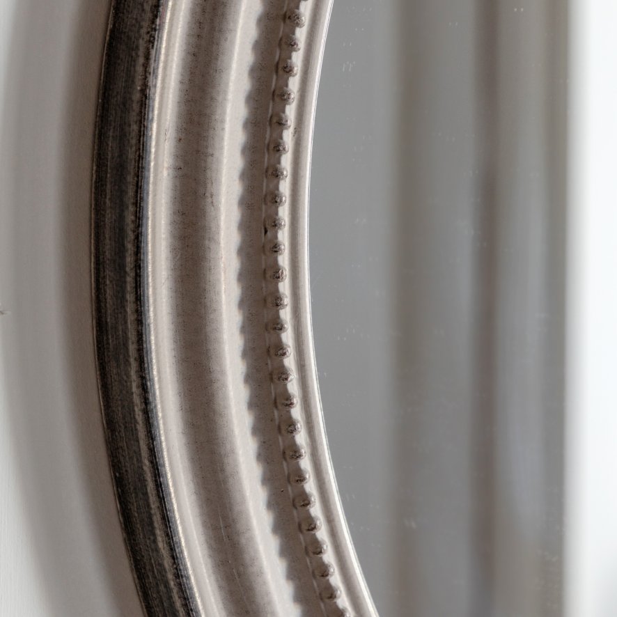 Gallery Direct Mirrors - Shoreline Round Mirror Grey