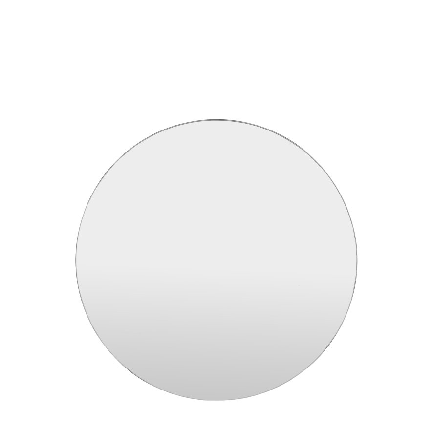 Gallery Direct Mirrors - Tokyo Round Mirror Black