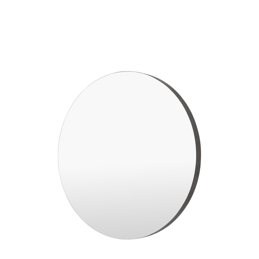 Gallery Direct Mirrors - Tokyo Round Mirror Black