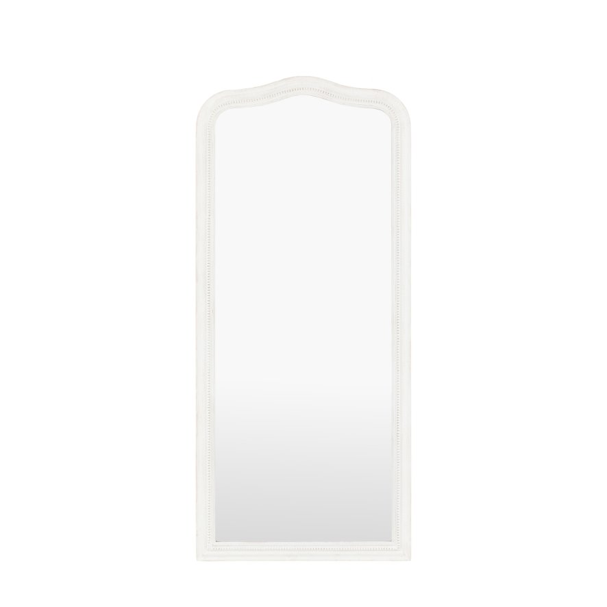 Gallery Direct Mirrors - Shoreline Arch Leaner Mirror White