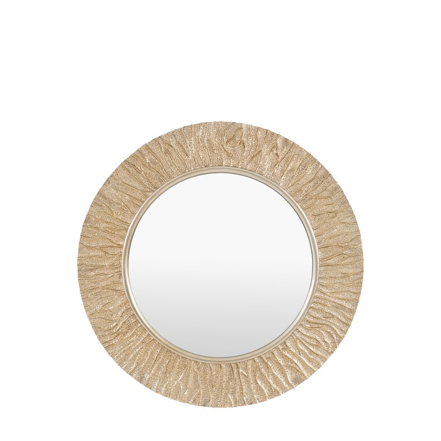 Gallery Direct Mirrors - Falia Round Mirror Gold