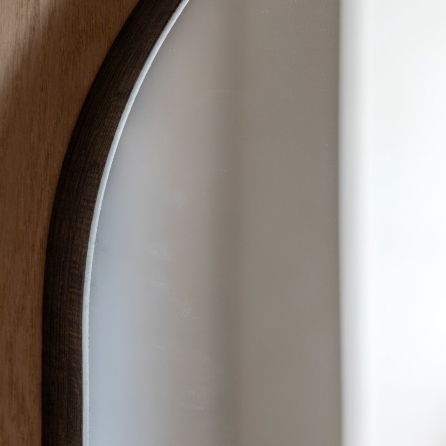 Gallery Direct Mirrors - Tokyo Pebble Mirror Black