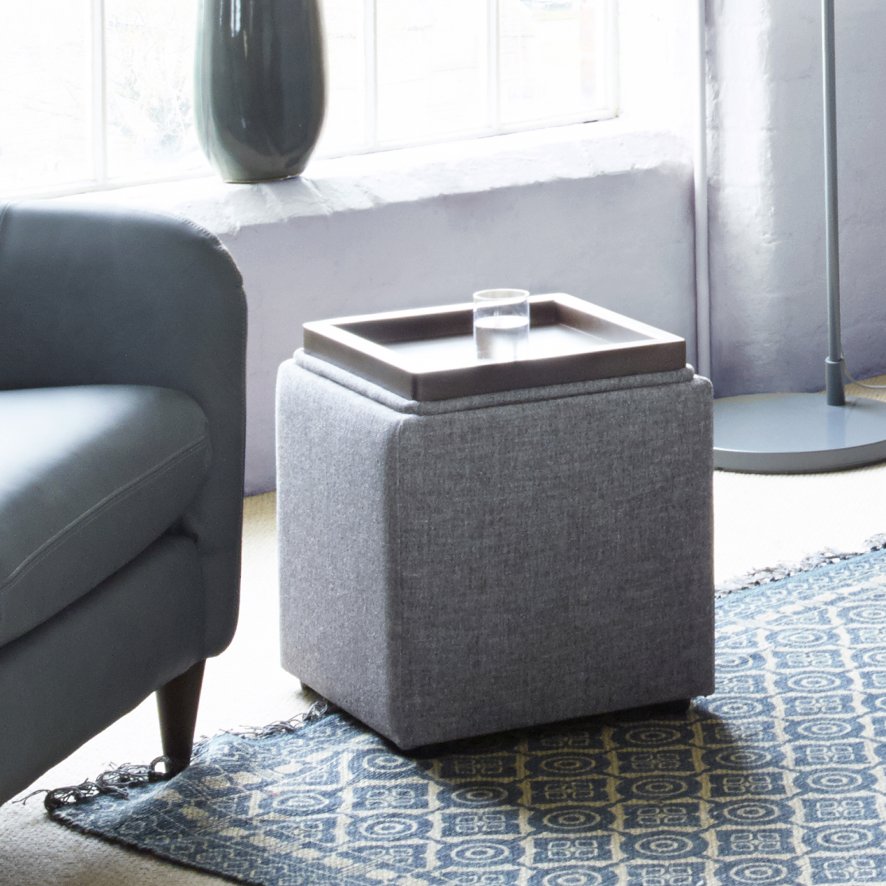 The Lounge Co The Lounge Co Taylor - Storage Cube Footstool