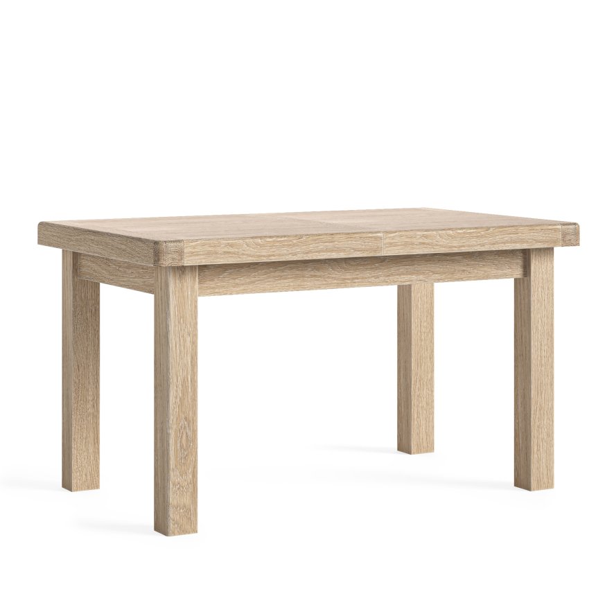 Global Home Group Normandy White Wash - Small Extending Dining Table