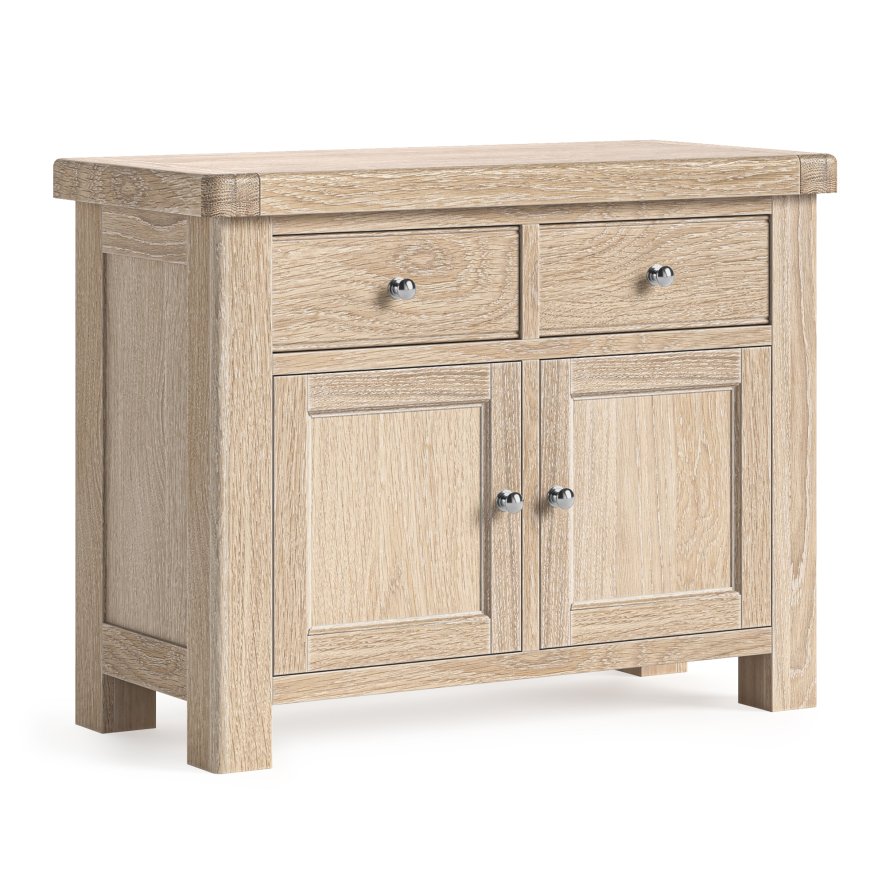 Global Home Group Normandy White Wash - Small Sideboard