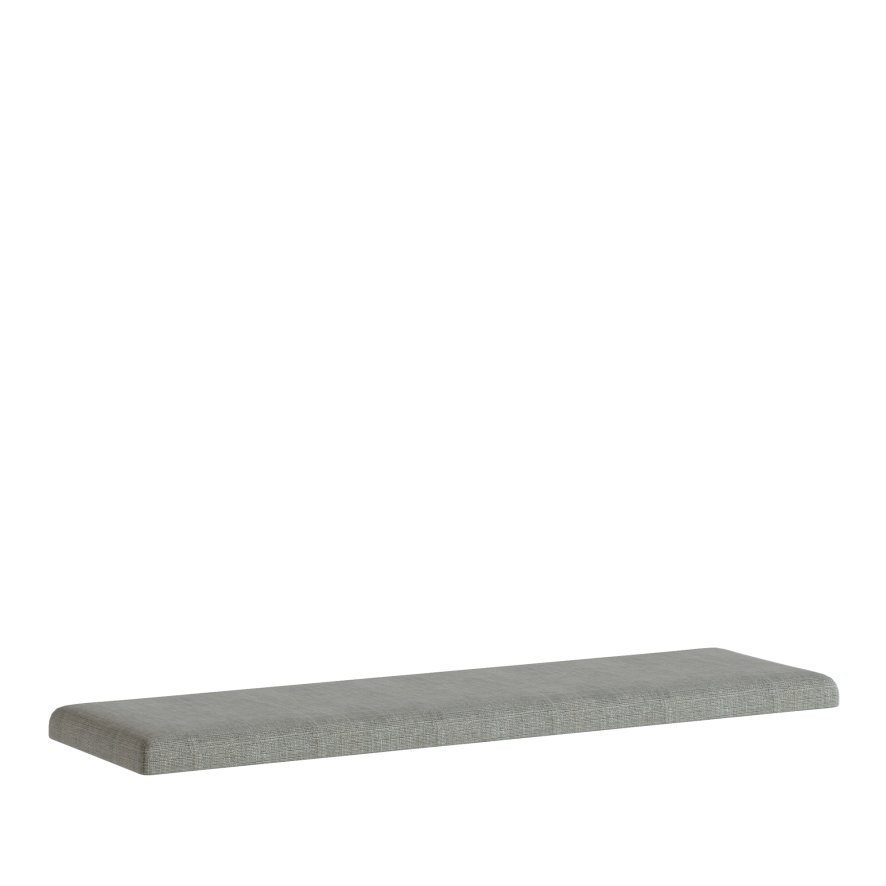 Global Home Group Providence (White Wash) - Grey Cushion For Storage Bench
