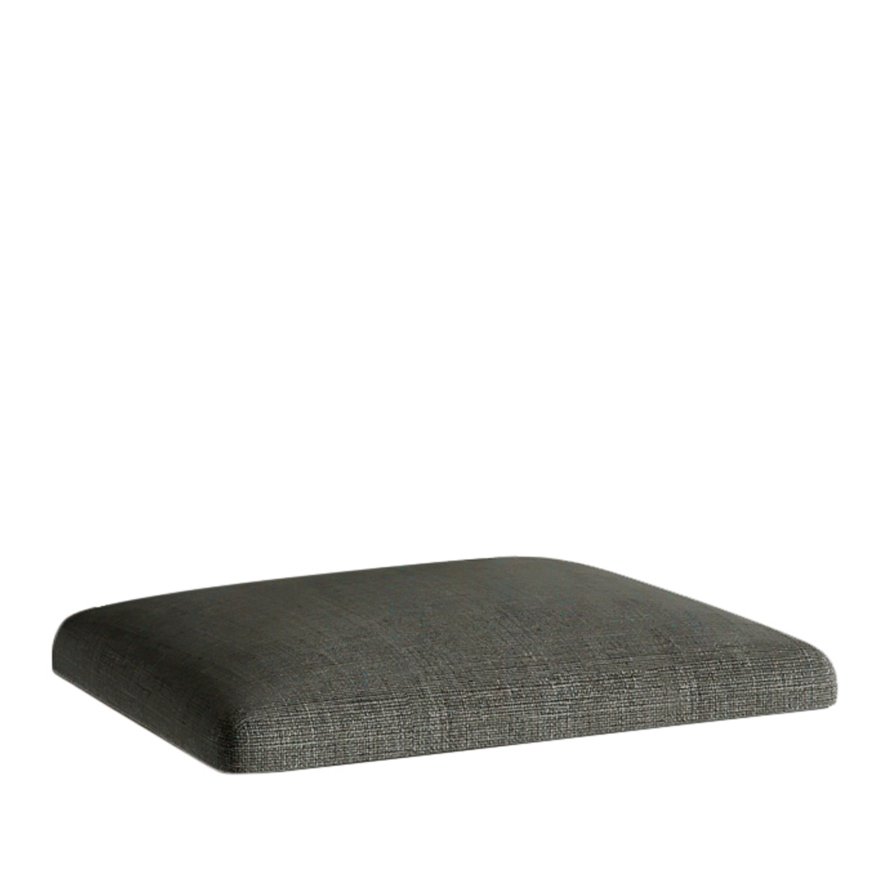 Global Home Group Normandy White Wash - Cushion for Dining Chair (Charcoal)