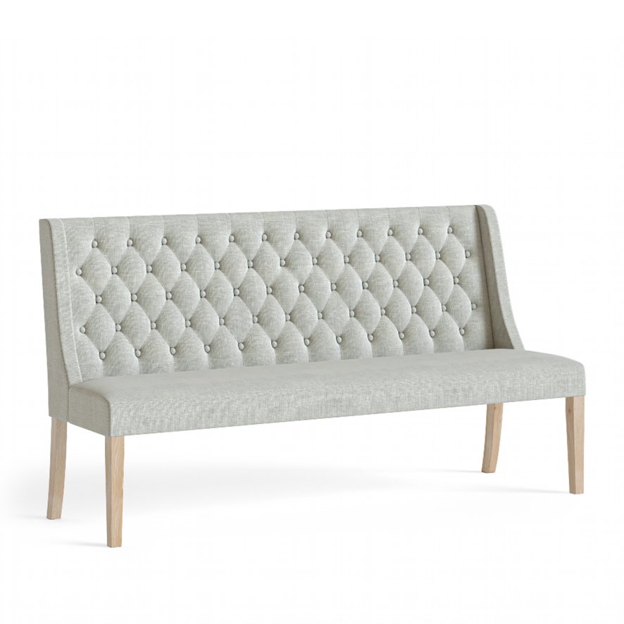 Global Home Group Provence - Button Back Sofa Chair (Beige)