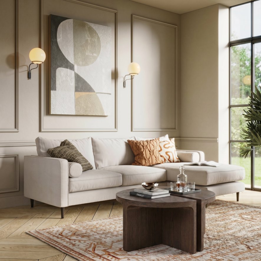 Global Home Group Vermont - Half Moon Nest Of Tables
