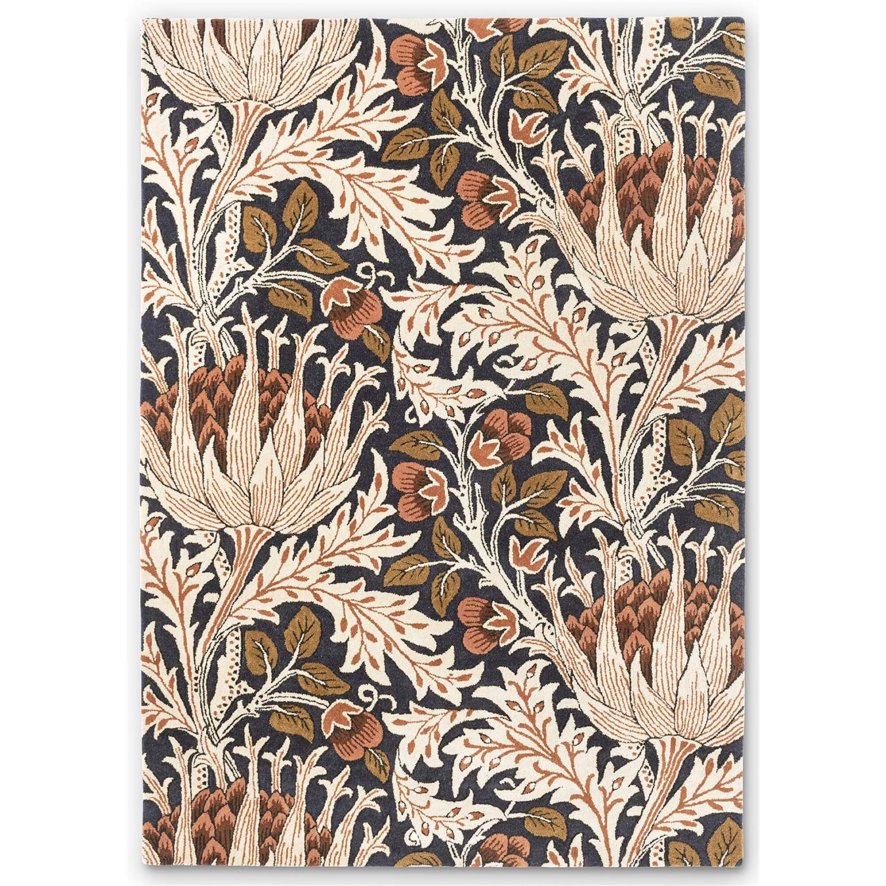 Morris & Co. Morris - Artichoke Amber/Charcoal Rug