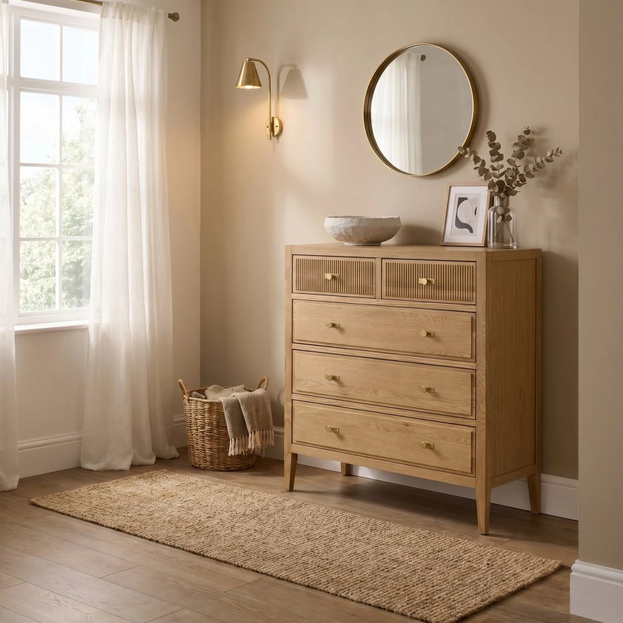 Abode Bordeaux - 3+2 Drawer Chest