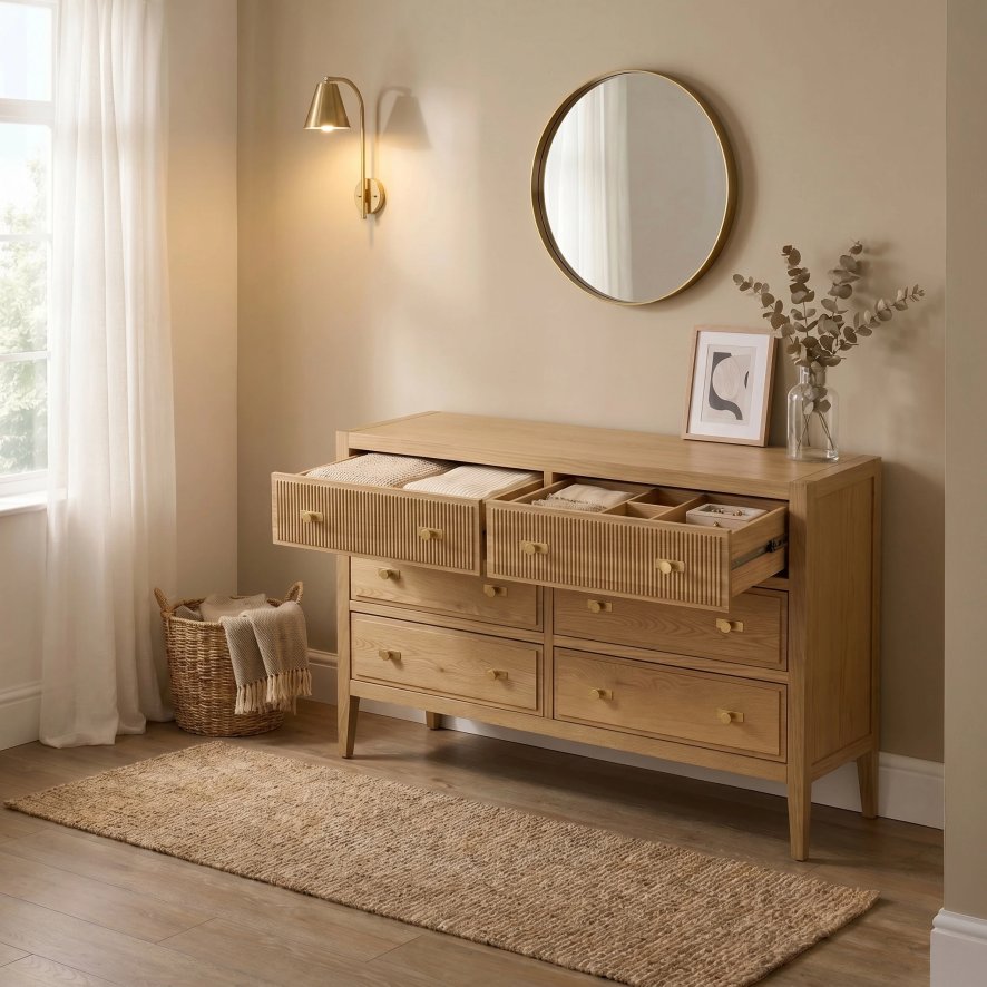 Abode Bordeaux - 3+3 Drawer Chest
