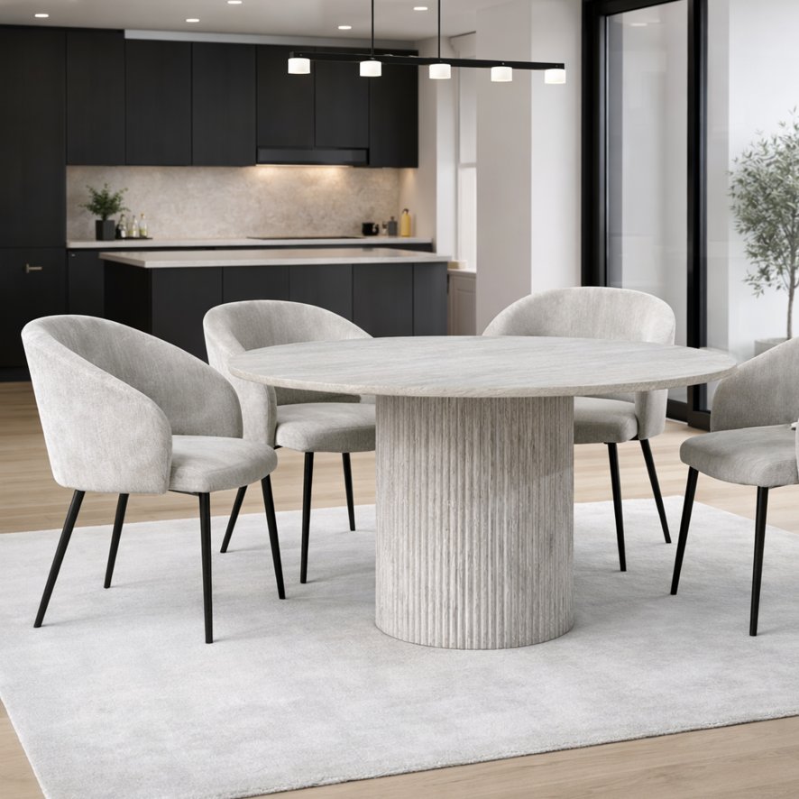 Flo Dining Tuscan Dining - Round Dining Table (120cm)