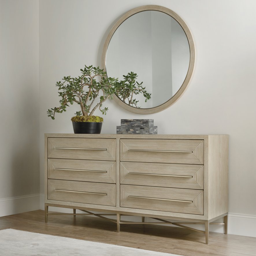 Hooker Furnishings Capri - Wide Chest of Drawers