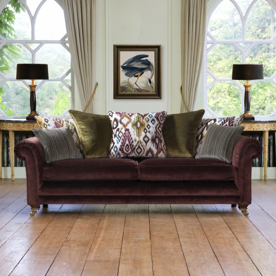Alstons Salvador - Grand Sofa (Pillow Back)