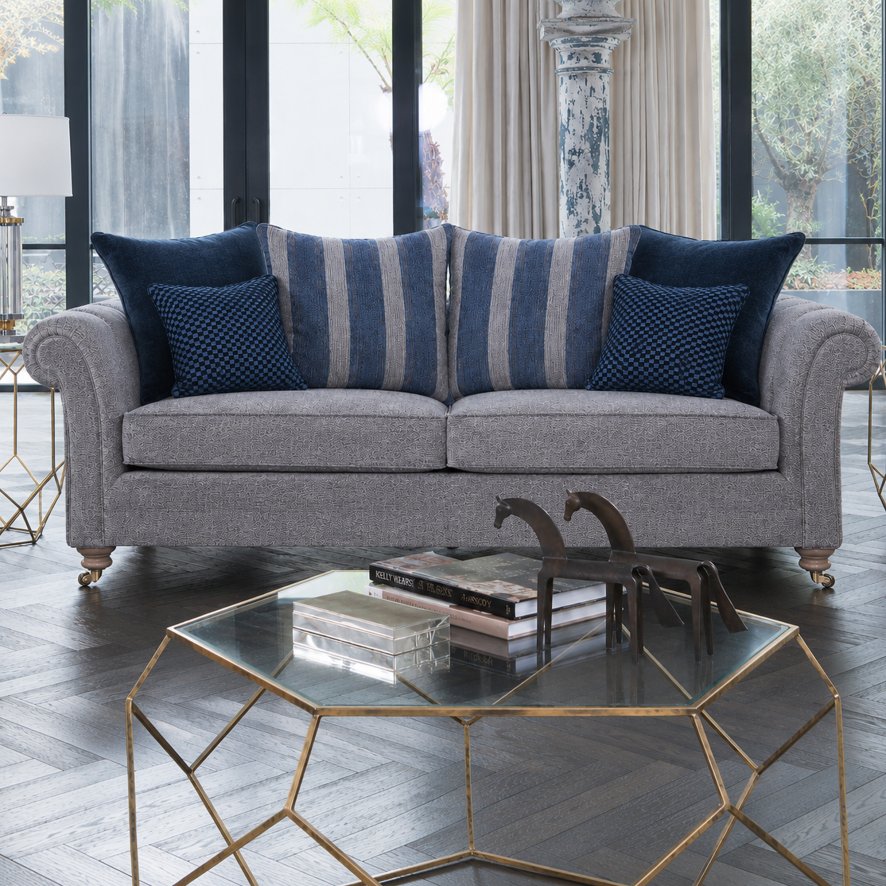 Alstons Salvador - 3 Seater Sofa (Pillow Back)