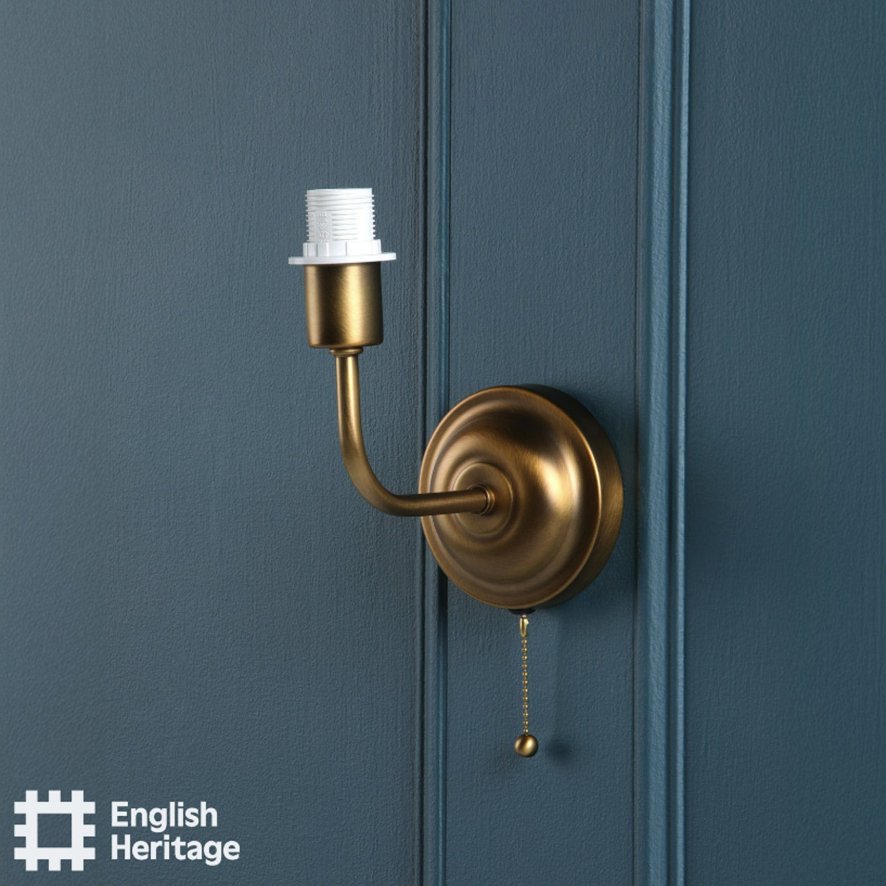 English Heritage Lighting English Heritage - Belsay Hall Wall Light Antique Bronze Bracket Only