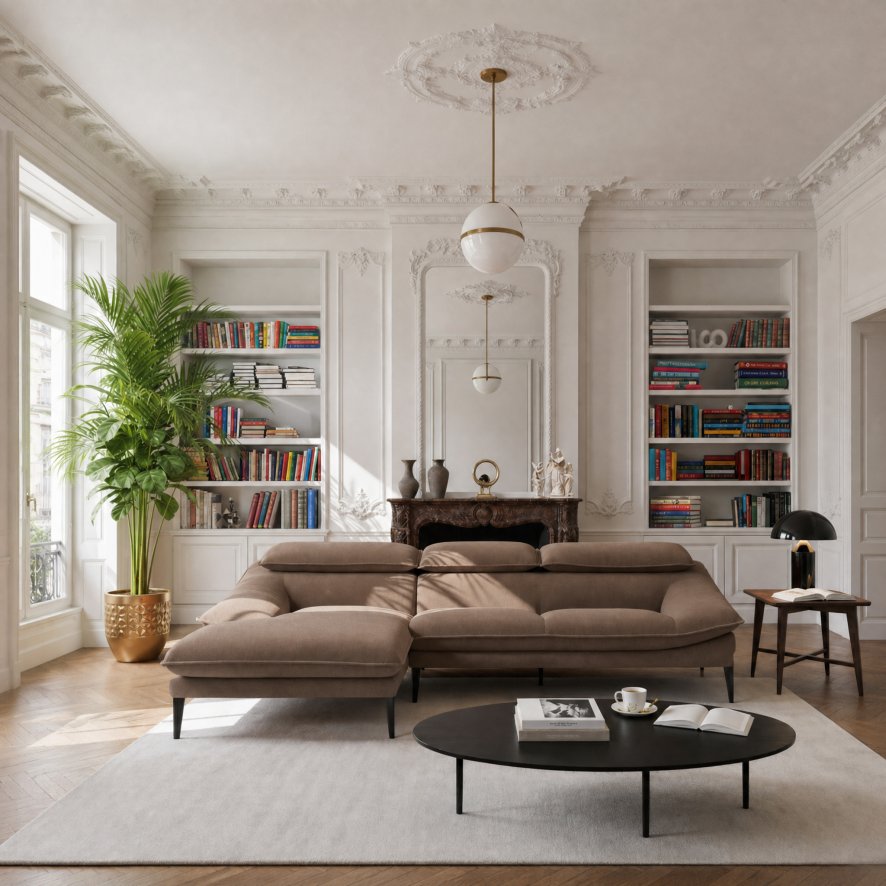 Calia Angelo - Chaise Long LHF