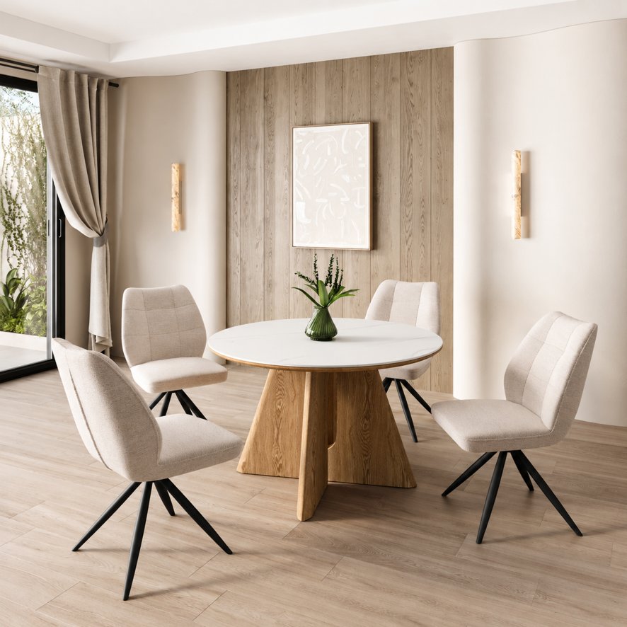 Torelli Furniture Ltd Ravello - Round Dining Table (120cm)