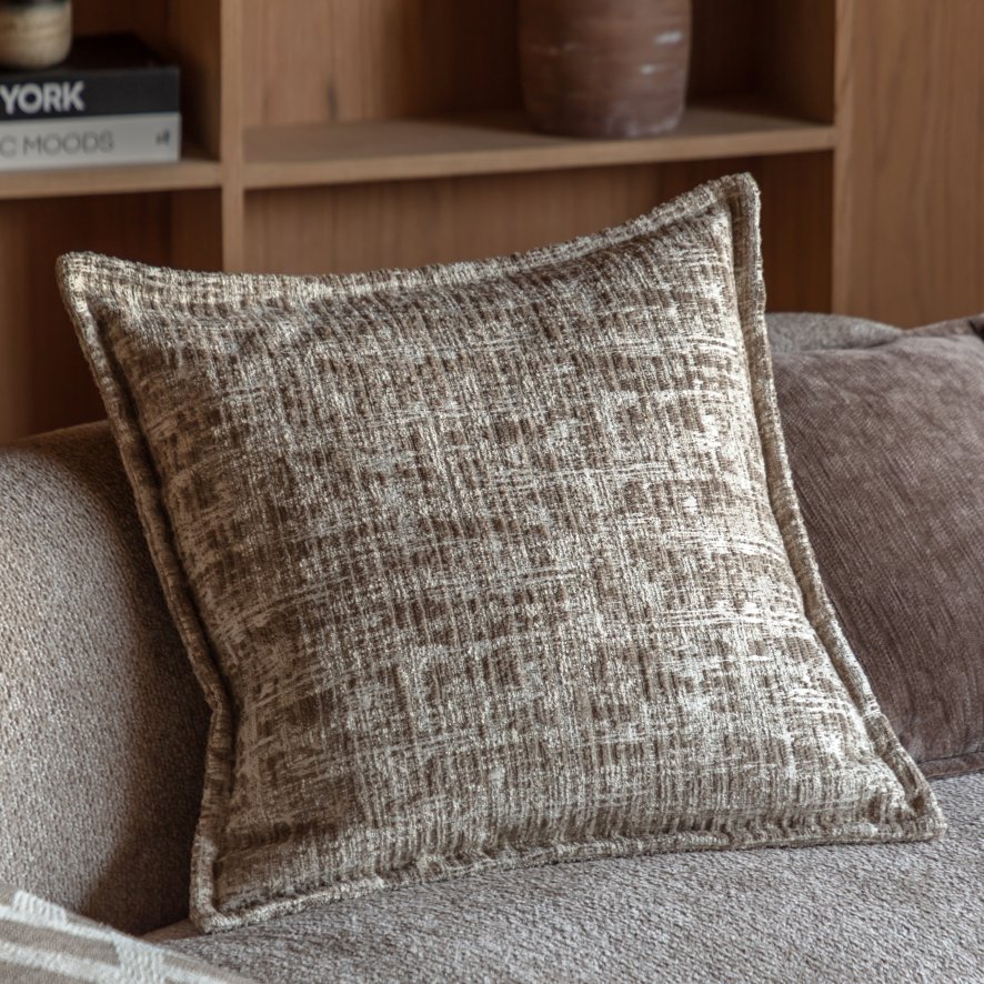 Gallery Direct Cushions - Vellum Jacquard Cushion Stone