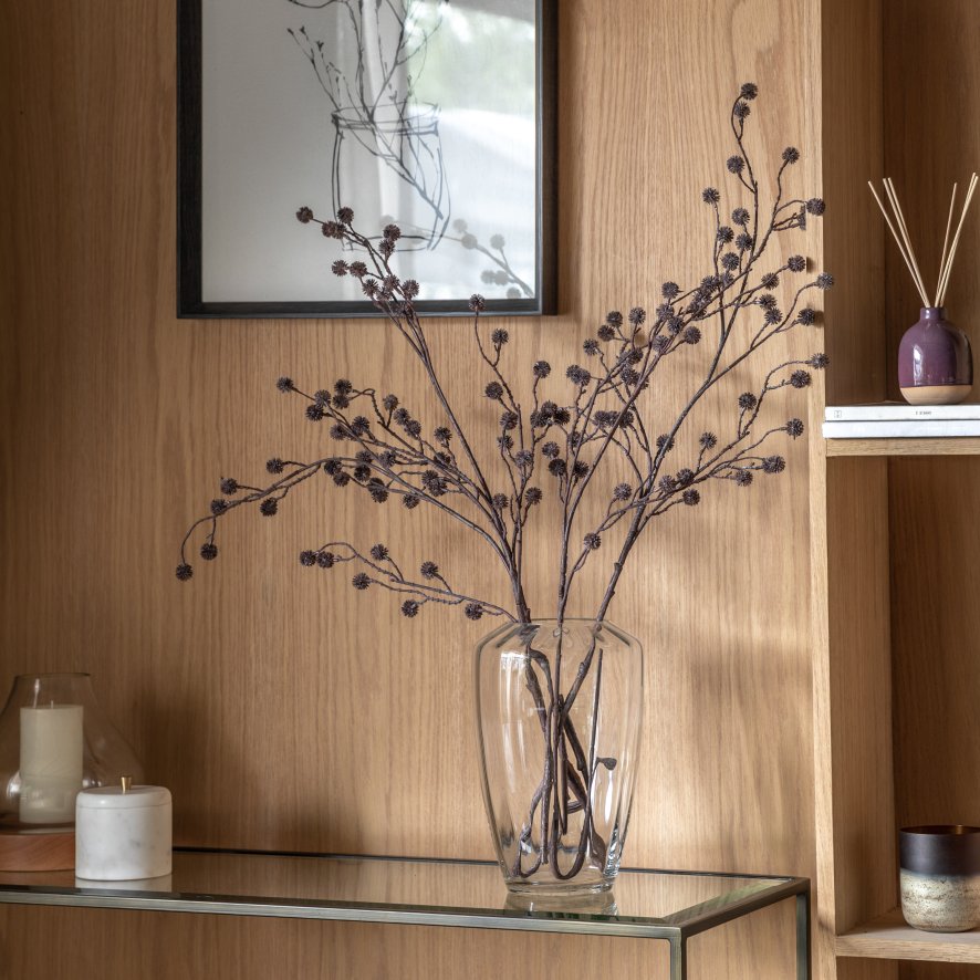 Gallery Direct Faux Flowers - Brown Rustic Berry Stem (5pk)