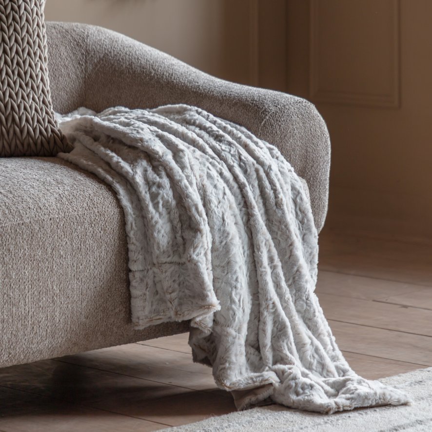 Gallery Direct Throws - Kilburn Faux Fur