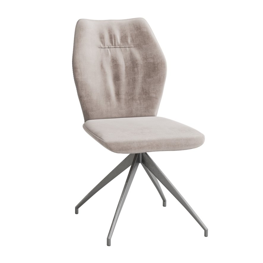 Torelli Furniture Ltd Sena - Dining Chair (Mink Fabric)