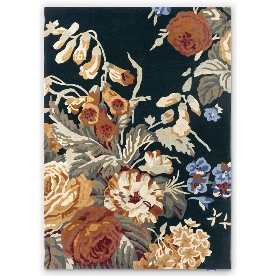 Sanderson Sanderson - Stapleton Park Navy/Burnt Orange Rug