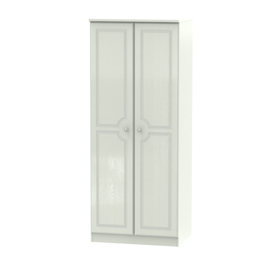 Welcome Furniture Dakota Bedroom - 2ft 6in Plain Wardrobe