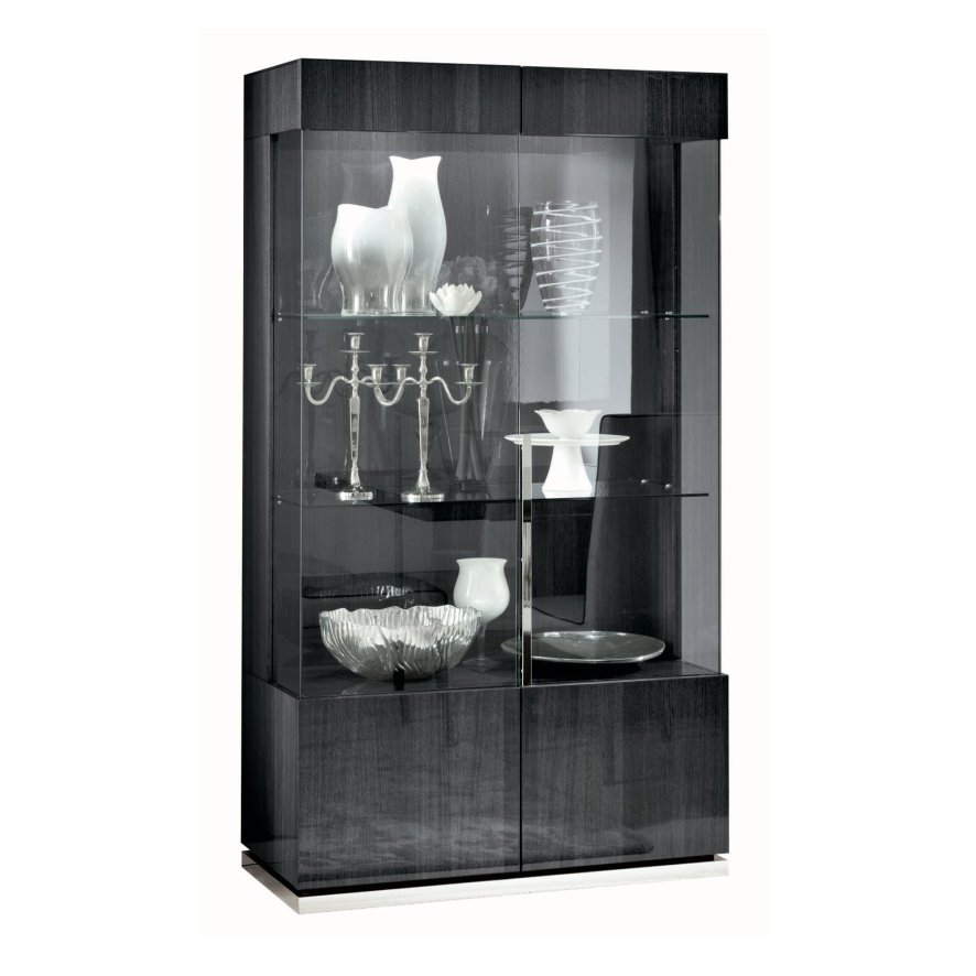 Alf Riviera Dining - 2 Door Curio Cabinet