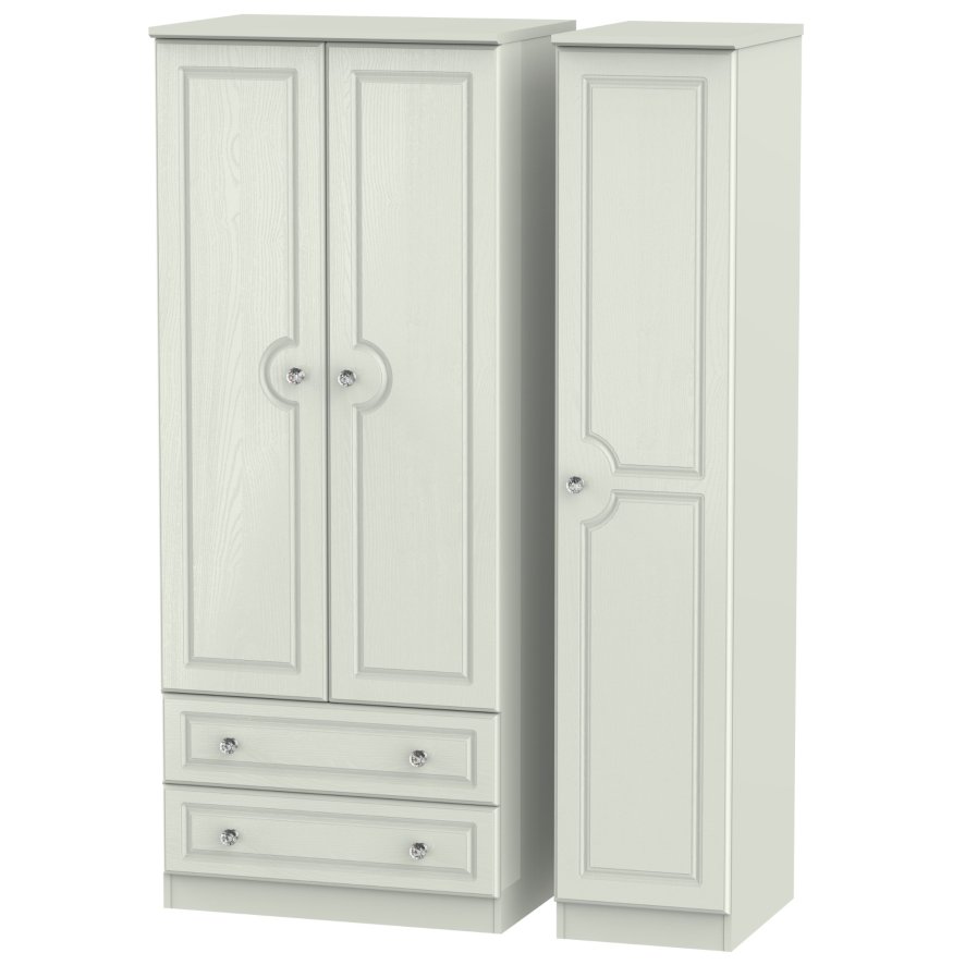 Welcome Furniture Dakota Bedroom - Triple 2 Door Wardrobe