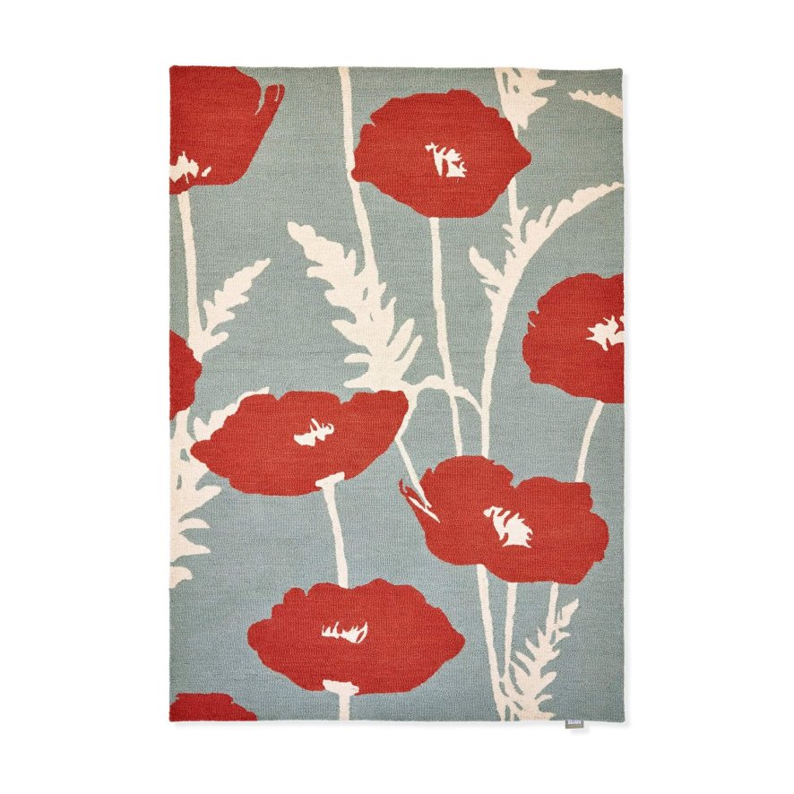 Brink & Campman Scion - Poppy Pop Sage Poppy Rug