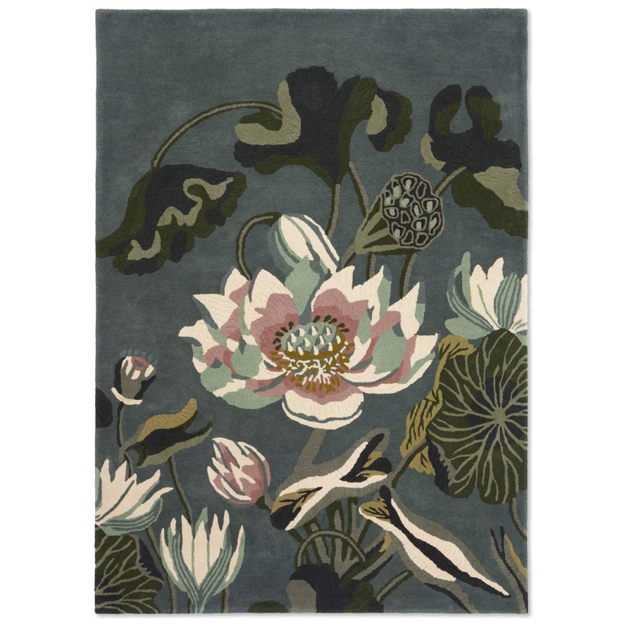 Wedgwood Wedgwood - Waterlily Midnight Pond Rug